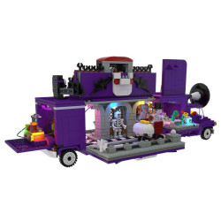 CAYI 8066 Xếp hình lắp ráp ghép mô hình Xe bán đồ ăn ma quái Halloween