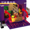 CAYI 8066 Xếp hình lắp ráp ghép mô hình Xe bán đồ ăn ma quái Halloween