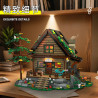 CAYI 8313 Morino Wooden House Xếp hình lắp ráp ghép mô hình Morinokiya