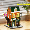 CAYI 8316 Corner Cafe Xếp hình lắp ráp ghép mô hình quán cà phê góc