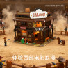 CAYI 8601 Prospector‘s Saloon Xếp hình lắp ráp ghép mô hình Salon đào vàng