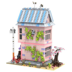 CAYI 8810 Book Nook Xếp hình lắp ráp ghép mô hình Yingguang Xiaozhu Bookend
