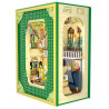 CAYI 8811 Book Nook Xếp hình lắp ráp ghép mô hình Nhà thờ Easter Bunny