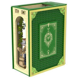 CAYI 8811 Book Nook Xếp hình lắp ráp ghép mô hình Nhà thờ Easter Bunny