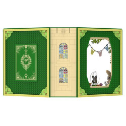 CAYI 8811 Book Nook Xếp hình lắp ráp ghép mô hình Nhà thờ Easter Bunny
