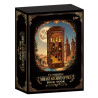CAYI 8803 Book Nook Xếp hình lắp ráp ghép mô hình Thư viện Fantasyland Fantasy Mirror Bookend