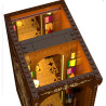 CAYI 8803 Book Nook Xếp hình lắp ráp ghép mô hình Thư viện Fantasyland Fantasy Mirror Bookend