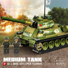 CAYI 6836 Xếp hình lắp ráp ghép mô hình Xe tăng T34 1:34