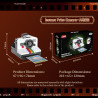 JAKI AK060 Instant Print Camera Xếp hình lắp ráp ghép mô hình máy ảnh tức thì cổ điển