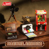JAKI AK060 Instant Print Camera Xếp hình lắp ráp ghép mô hình máy ảnh tức thì cổ điển