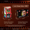 JAKI AK063 Arcade Gaming Cabinet Xếp hình lắp ráp ghép mô hình trò chơi arcade cổ điển