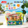 JAKI HK610 Crayon Shinchan Summer Fun Xếp hình lắp ráp ghép mô hình Crayon Shin-chan: Bộ sưu tập tiệc bãi biển