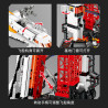 JIESTAR JJ9247 Spacecraft Launch Site Xếp hình lắp ráp ghép mô hình bãi phóng không gian