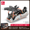 JIESTAR JJ9230 Xếp hình lắp ráp ghép mô hình Mô phỏng máy bay chiến đấu F35