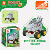 Forange FC8181 Xếp hình lắp ráp ghép mô hình Kéo xe khủng long 6 mẫu