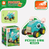 Forange FC8181 Xếp hình lắp ráp ghép mô hình Kéo xe khủng long 6 mẫu