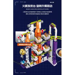 Forange FC1711 Orbital Adventure：Space Roller Coaster Xếp hình lắp ráp ghép mô hình Hành trình quỹ đạo: Tàu lượn giữa các vì sao