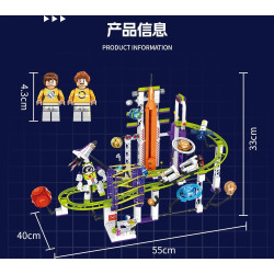 Forange FC1711 Orbital Adventure：Space Roller Coaster Xếp hình lắp ráp ghép mô hình Hành trình quỹ đạo: Tàu lượn giữa các vì sao