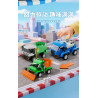 Forange FC8182 Xếp hình lắp ráp ghép mô hình 6 loại xe kéo bảo vệ thành phố