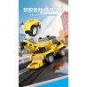 Forange FC8182 Xếp hình lắp ráp ghép mô hình 6 loại xe kéo bảo vệ thành phố