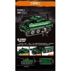 Forange FC4405 Xếp hình lắp ráp ghép mô hình Hành động đại dương 4 kết hợp