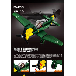 Forange FC4405 Xếp hình lắp ráp ghép mô hình Hành động đại dương 4 kết hợp