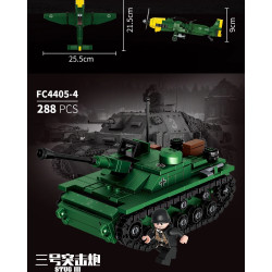 Forange FC4405 Xếp hình lắp ráp ghép mô hình Hành động đại dương 4 kết hợp