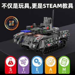KAIYU KeeYee World K96152-2 5-IN-1 Tank Xếp hình lắp ráp ghép mô hình Năm biến thể của xe tăng Nga