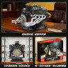 KAIYU KeeYee World K96258 Xếp hình lắp ráp ghép mô hình Động cơ Dodge Viper GT 40 Shelby V8