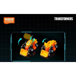 BLOKEES 75679 Xếp hình lắp ráp ghép mô hình Máy biến áp: Hộp mù xe đua Sấm Sét C02 1:64