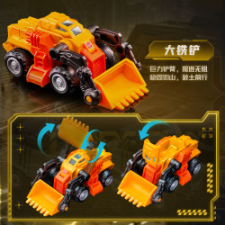 BLOKEES 75679 Xếp hình lắp ráp ghép mô hình Máy biến áp: Hộp mù xe đua Sấm Sét C02 1:64