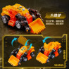 BLOKEES 75679 Xếp hình lắp ráp ghép mô hình Máy biến áp: Hộp mù xe đua Sấm Sét C02 1:64