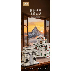 MOYU BLOCK MY92029 Santa Maria del Fiore Xếp hình lắp ráp ghép mô hình Nhà thờ Santa Maria del Fiore