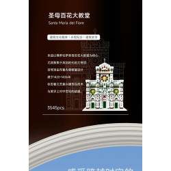 MOYU BLOCK MY92029 Santa Maria del Fiore Xếp hình lắp ráp ghép mô hình Nhà thờ Santa Maria del Fiore