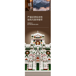 MOYU BLOCK MY92029 Santa Maria del Fiore Xếp hình lắp ráp ghép mô hình Nhà thờ Santa Maria del Fiore