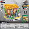 Decool BrickCool 20519 Xếp hình lắp ráp ghép mô hình Anh hùng nhỏ bé của thời Tam Quốc: Ba lần tới ngôi nhà tranh