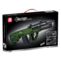 Le Yi 88107 AUG Assault Rifle Xếp hình lắp ráp ghép mô hình súng trường tấn công AUG