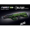 Le Yi 88107 AUG Assault Rifle Xếp hình lắp ráp ghép mô hình súng trường tấn công AUG