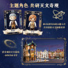 Pantasy 85045 Prague Astronomical Clock Xếp hình lắp ráp ghép mô hình Tòa nhà nhìn ra đường phố có đèn chiếu sáng đồng hồ thiên văn Praha