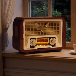 Pantasy 85048 Retro Radio Xếp hình lắp ráp ghép mô hình Bộ sưu tập cổ điển: Radio cổ điển