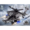 KUYU MOXING KY7281-2 Xếp hình lắp ráp ghép mô hình Trực thăng WZ-21