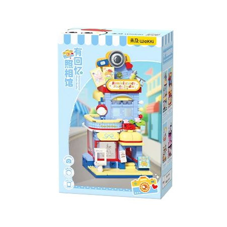 Wekki 516622 Xếp hình lắp ráp ghép mô hình Có công viên sáng tạo: có studio chụp ảnh kỷ niệm