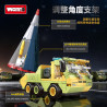 WOMA C1042 Xếp hình lắp ráp ghép mô hình Lưỡi kiếm của đất nước: Tên lửa hạt nhân chiến lược xuyên lục địa dạng lỏng DF-5C