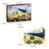 WOMA C1042 Xếp hình lắp ráp ghép mô hình Lưỡi kiếm của đất nước: Tên lửa hạt nhân chiến lược xuyên lục địa dạng lỏng DF-5C