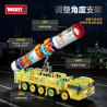 WOMA C1044 Xếp hình lắp ráp ghép mô hình Lưỡi kiếm của đất nước: Tên lửa liên lục địa phóng từ mặt đất DF-61