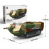 ThirdParty 300033 Saint-Chamond Heavy Tank-Lake Xếp hình lắp ráp ghép mô hình Xe tăng hạng nặng Saint-Chamont của Pháp
