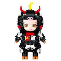 toy generation 36306 Xếp hình lắp ráp ghép mô hình Cung hoàng đạo: Sửu xấu xí