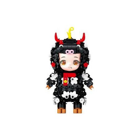 toy generation 36306 Xếp hình lắp ráp ghép mô hình Cung hoàng đạo: Sửu xấu xí