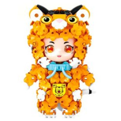 toy generation 36307 Xếp hình lắp ráp ghép mô hình Mười hai cung hoàng đạo: Yinhu
