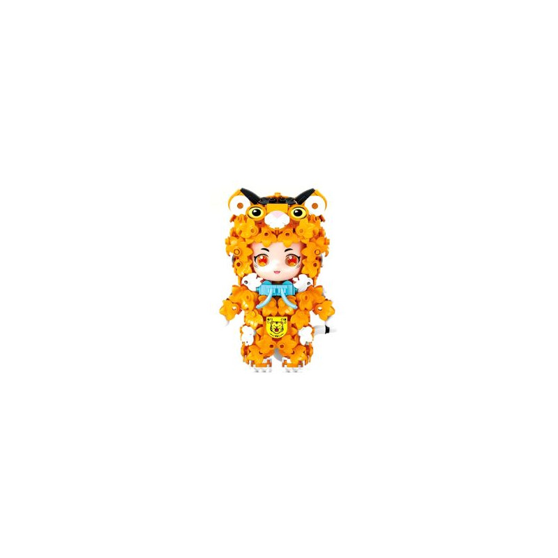 toy generation 36307 Xếp hình lắp ráp ghép mô hình Mười hai cung hoàng đạo: Yinhu